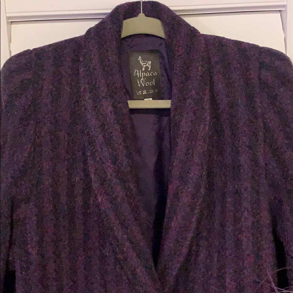 🧶ALPACA wool coat🧶 - Picture 6 of 10